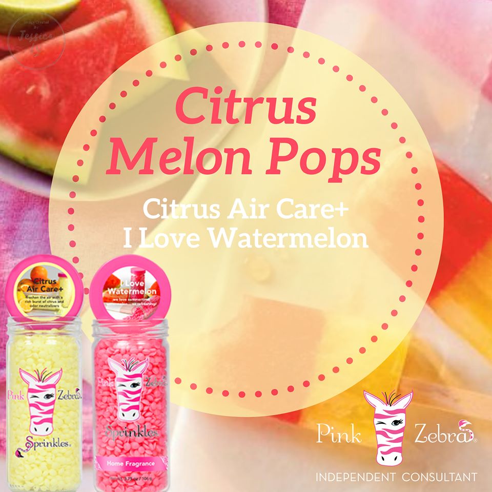 Citrus Melon Pops sprinkle recipe