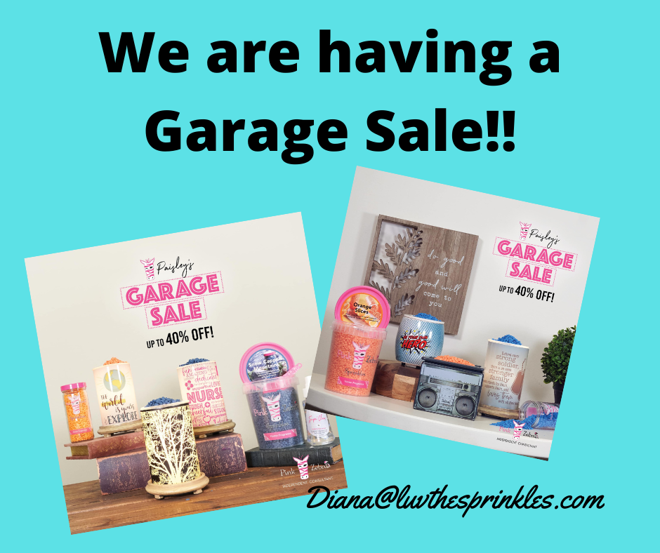 Pink Zebra Garage Sale 