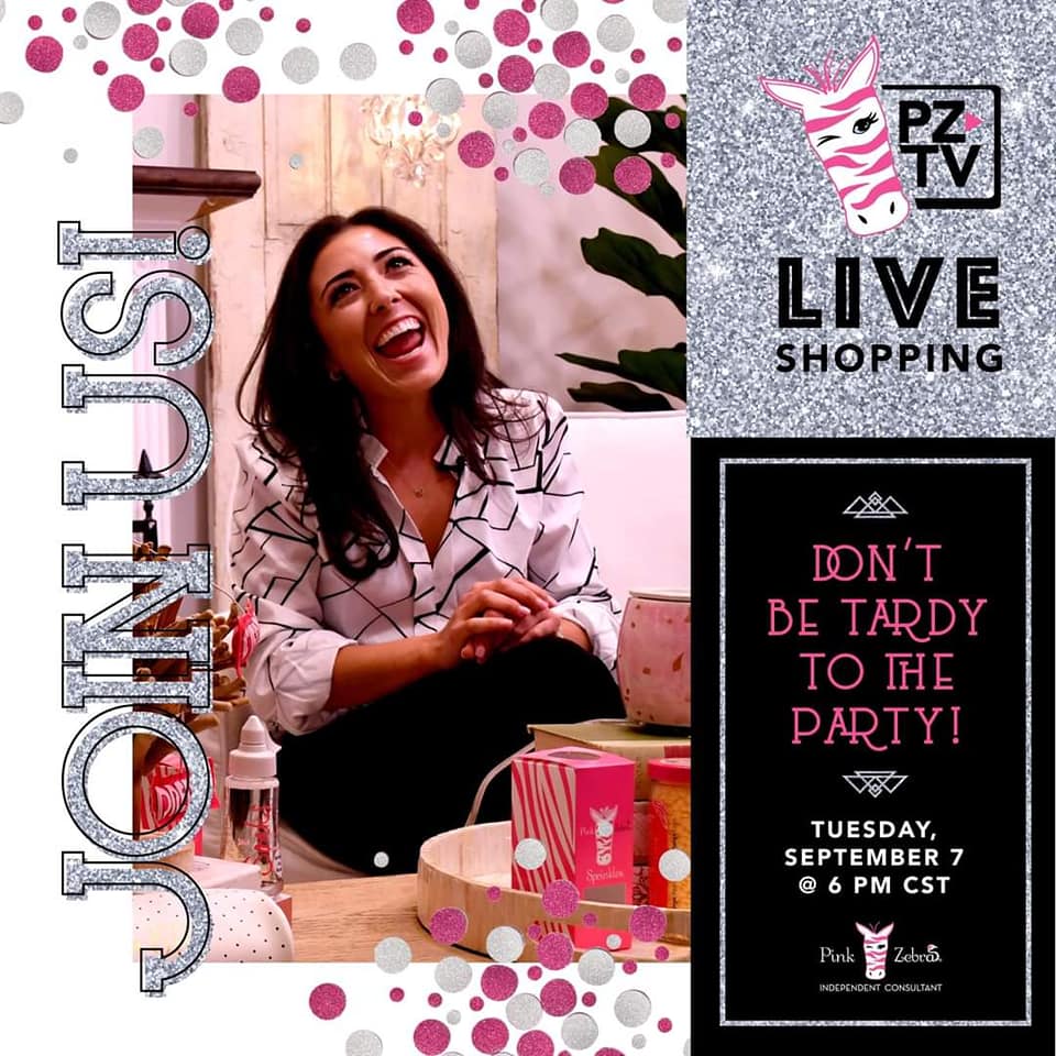 Pink Zebra Live Shopping