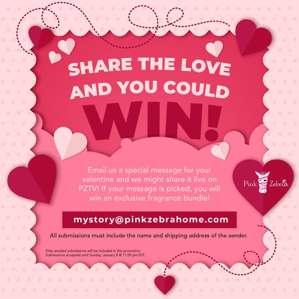 Share the love and you can win!
