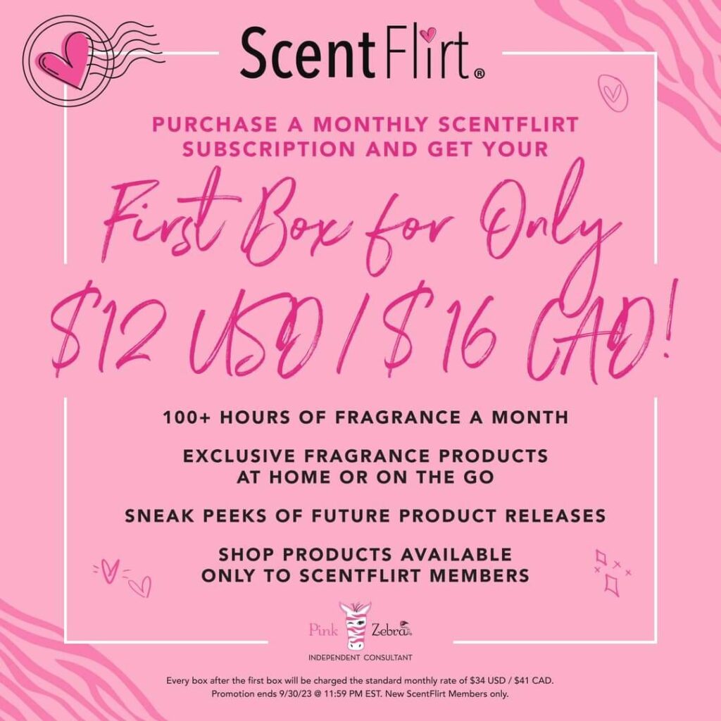 Scent Flirt: September Sensation!