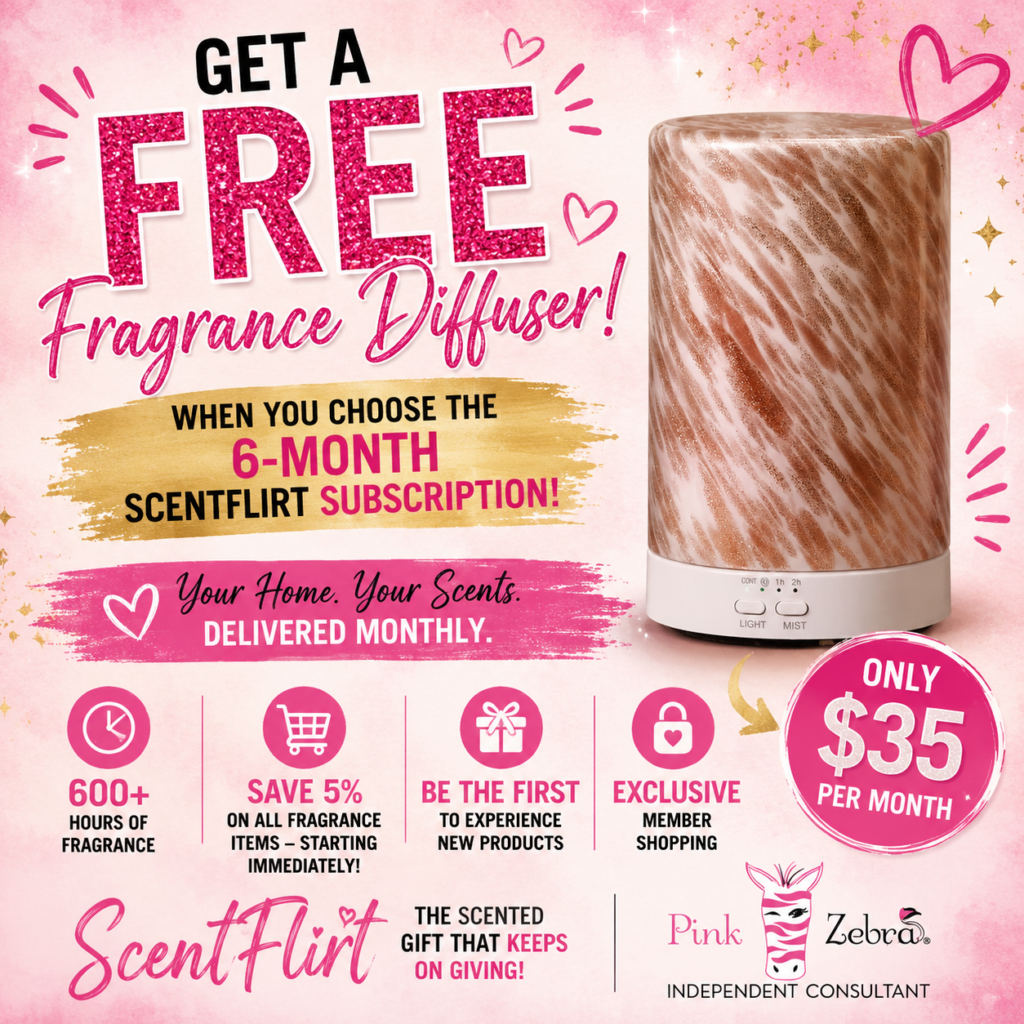 Scent Flirt Monthly Home Fragrance Subscription 